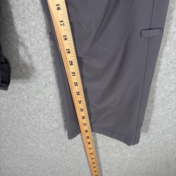 REI Sahara Pants Size 8P Convertible Roll Up Stretch Cargo Hiking Trail Climb‎ - Picture 7 of 16